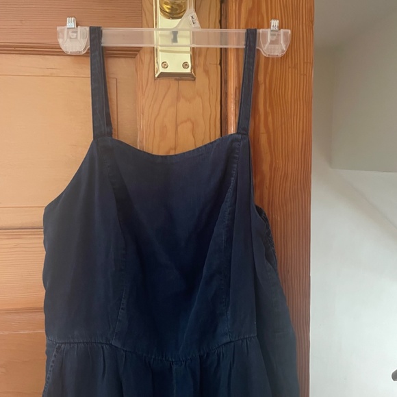 Dark Denim Romper - Picture 2 of 6